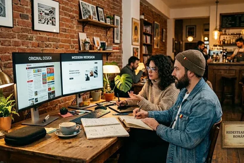 Când este necesar un redesign site web? Ghid complet 2026