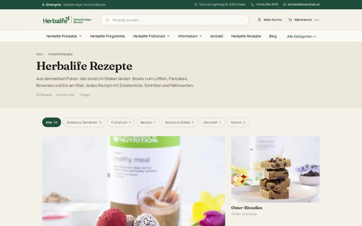 MyHerbal.at – Colecție de rețete