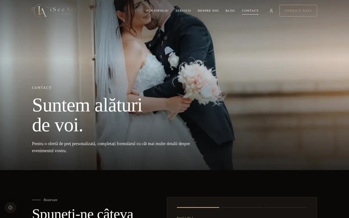 iSeeArt-Photography.ro – Rezervare în trei pași