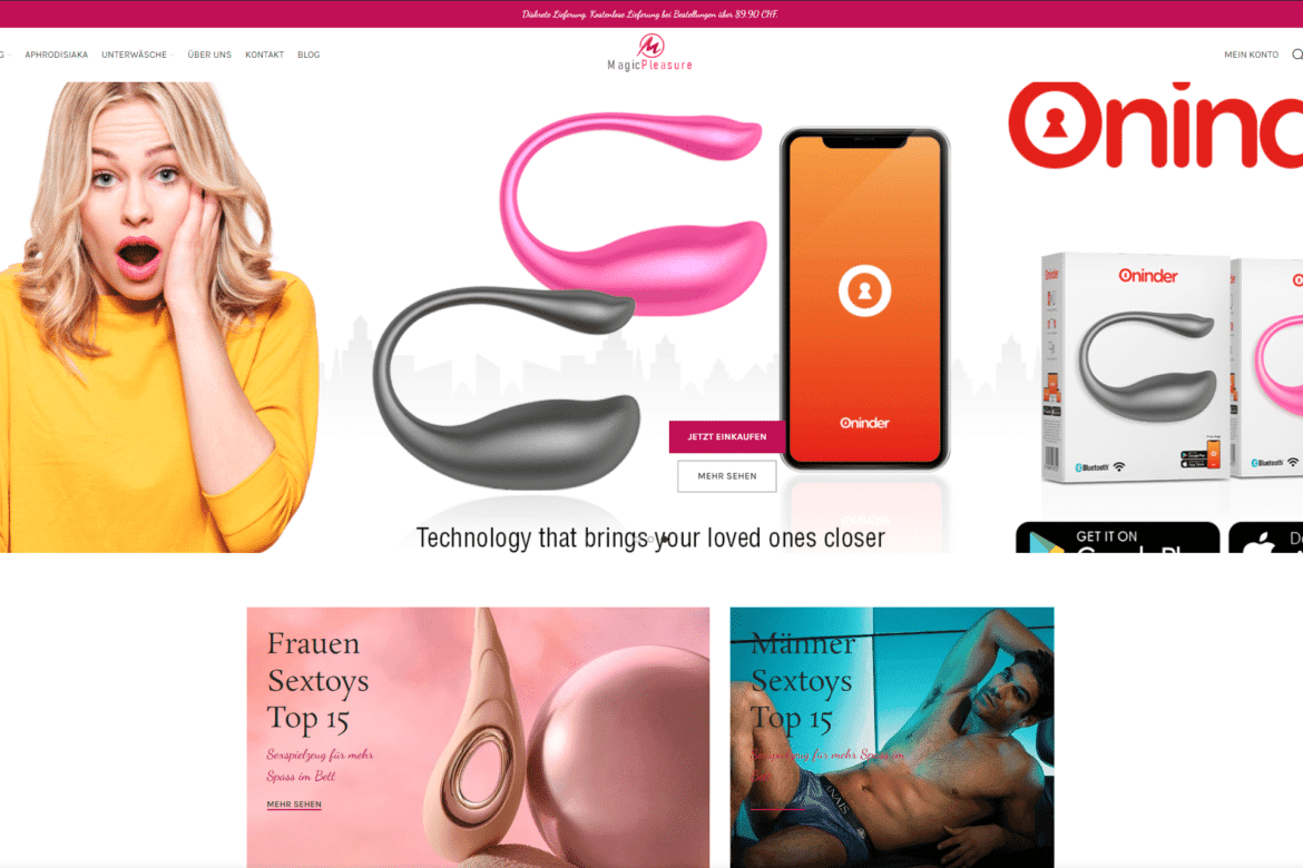 MagicPleasure.ch – Proiect eCommerce eSys Agency