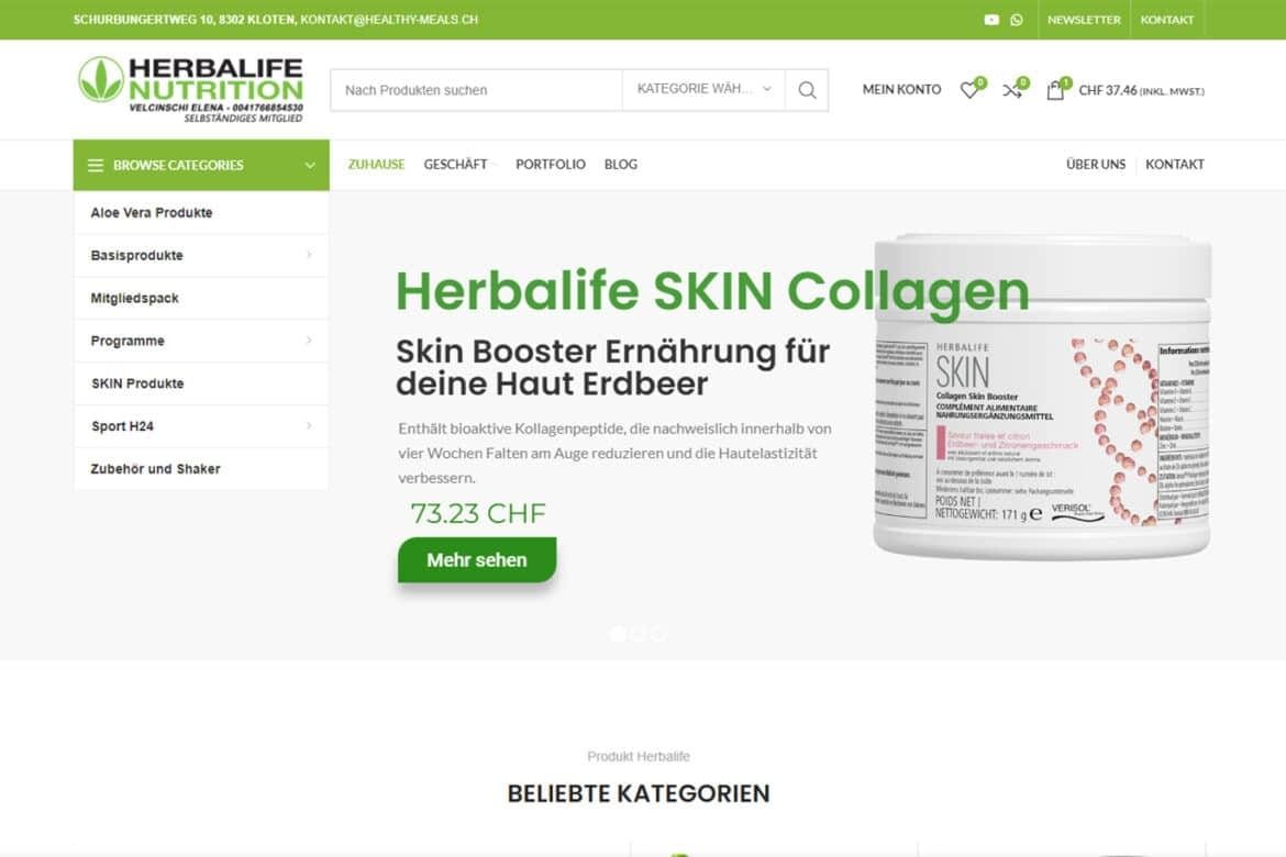 HealthyMeals.at – Proiect eCommerce eSys Agency
