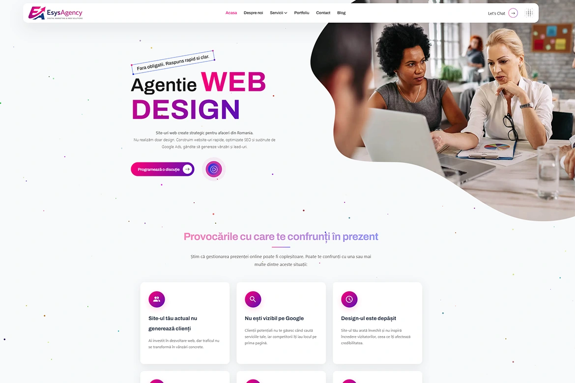 eSys Agency Zürich – Agenție Web Design Elveția